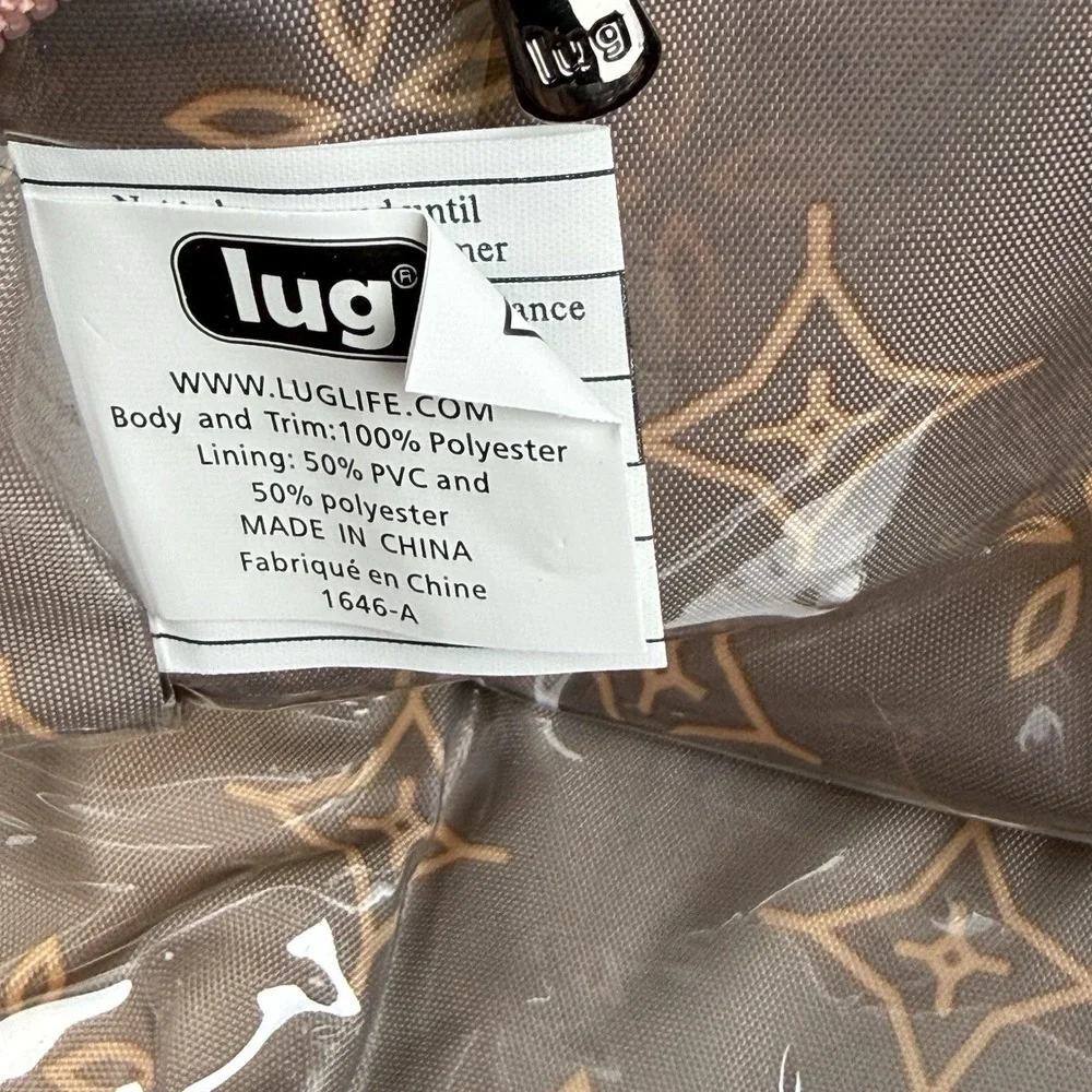 LUG Parasail Cosmetic Bag Camo Rose Nylon Travel Makeup Case Brand‎ New